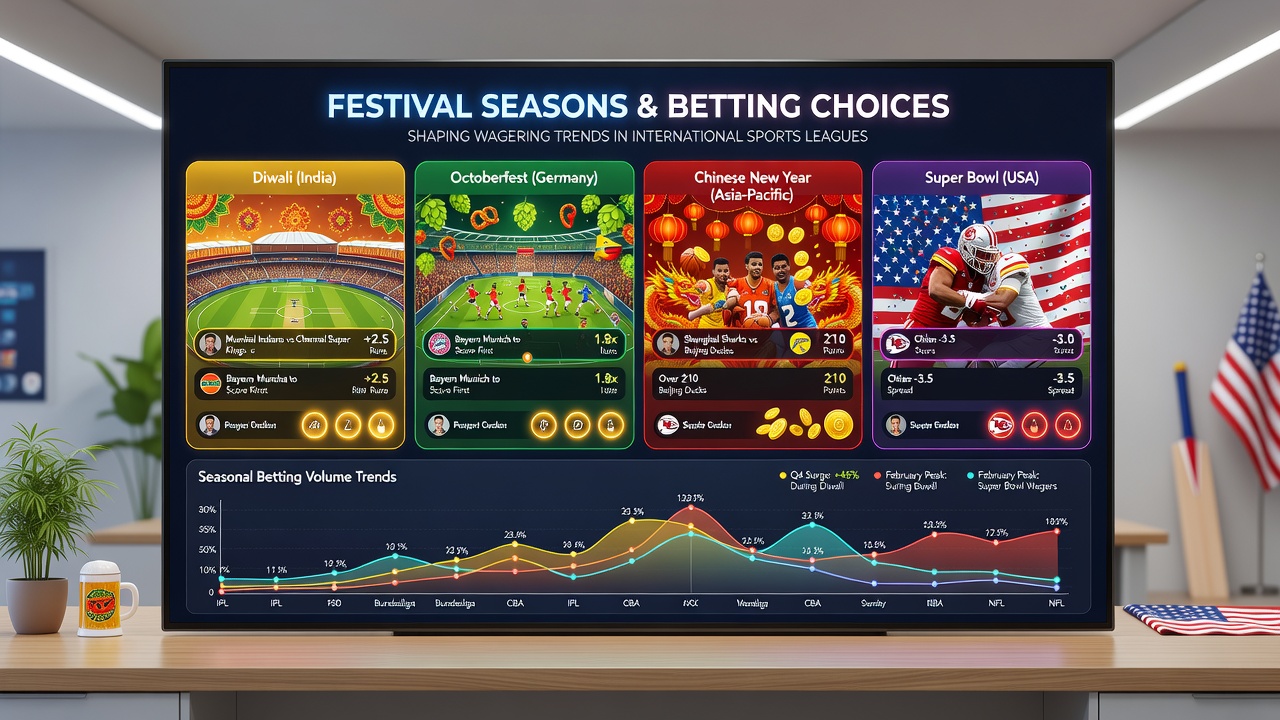 Einfluss von Festivalsaisons auf Sportwetten in Ligen