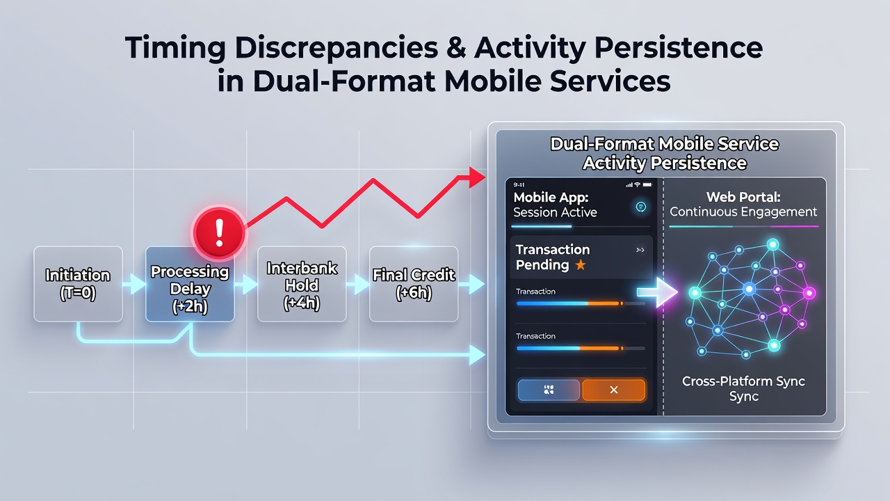 Darstellung dualer mobiler Formate mit Fokus auf Transaktionssynchronisation