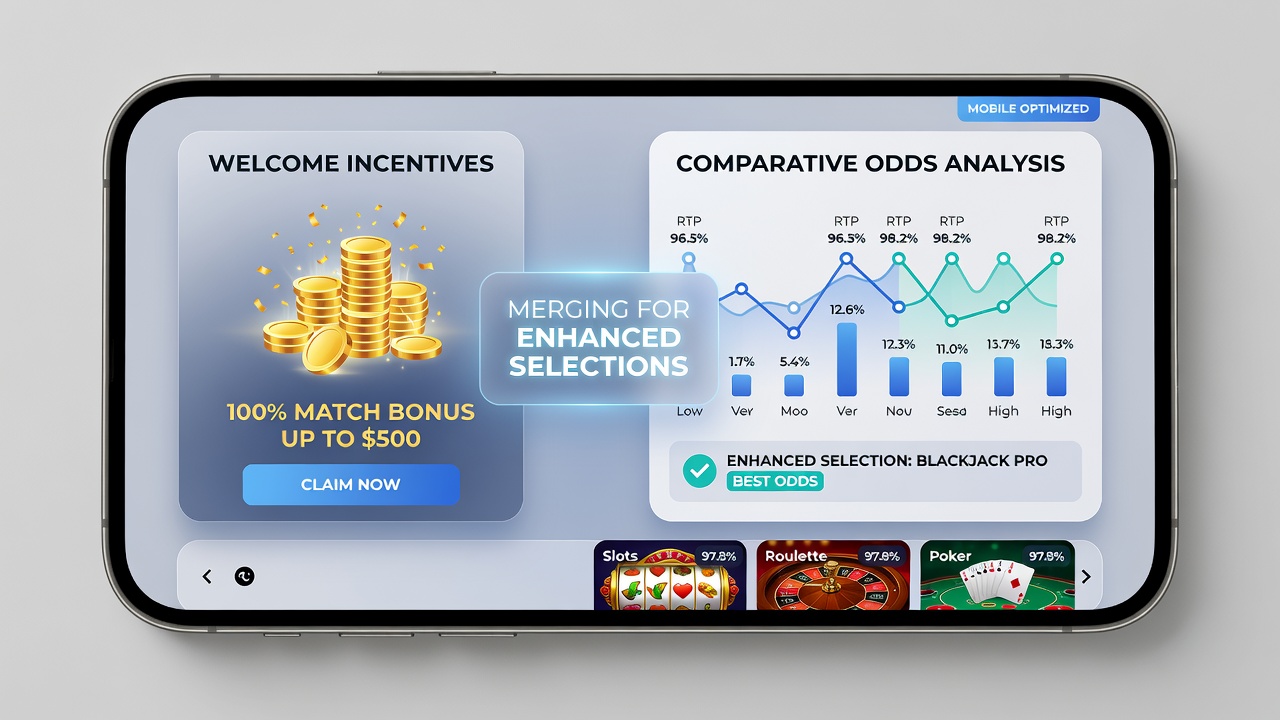 Vergleichende Quotenanalyse in mobiler Casino-Umgebung
